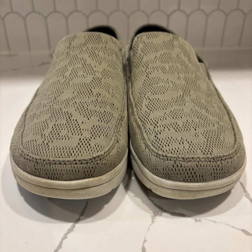 HUK Performance Brewster Slip-on Deck Shoes Fishing Grey Mens 12 H8021028319